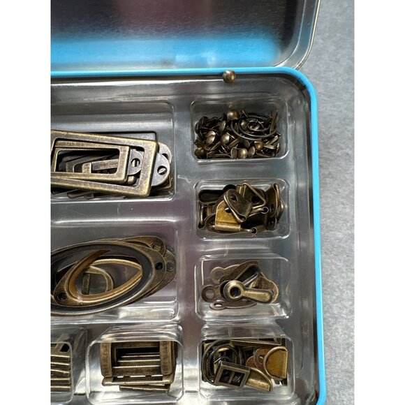 Stampin Up! Hodgepodge Hardware Embellishment Kit with 138 Pieces & Matching Bra - Picture 3 of 7